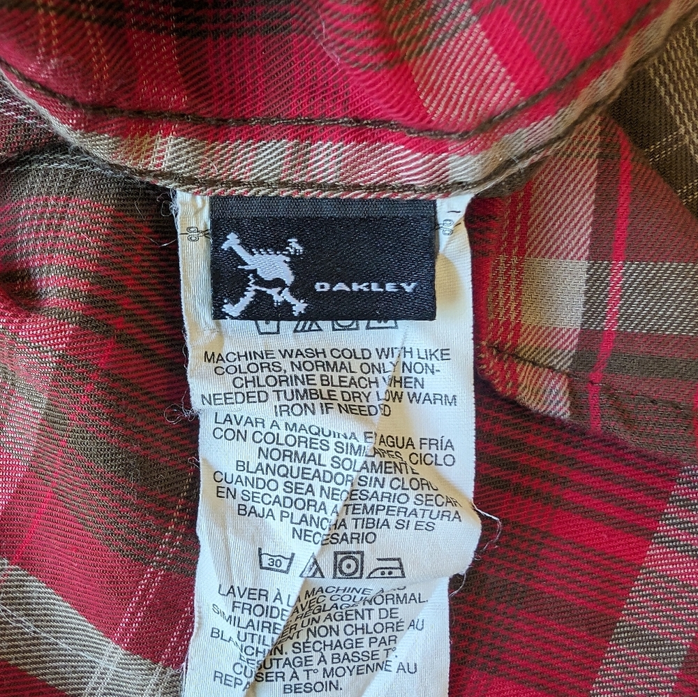 Oakley Button Down Plaid - image 5
